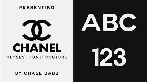 chanel font copy and paste.